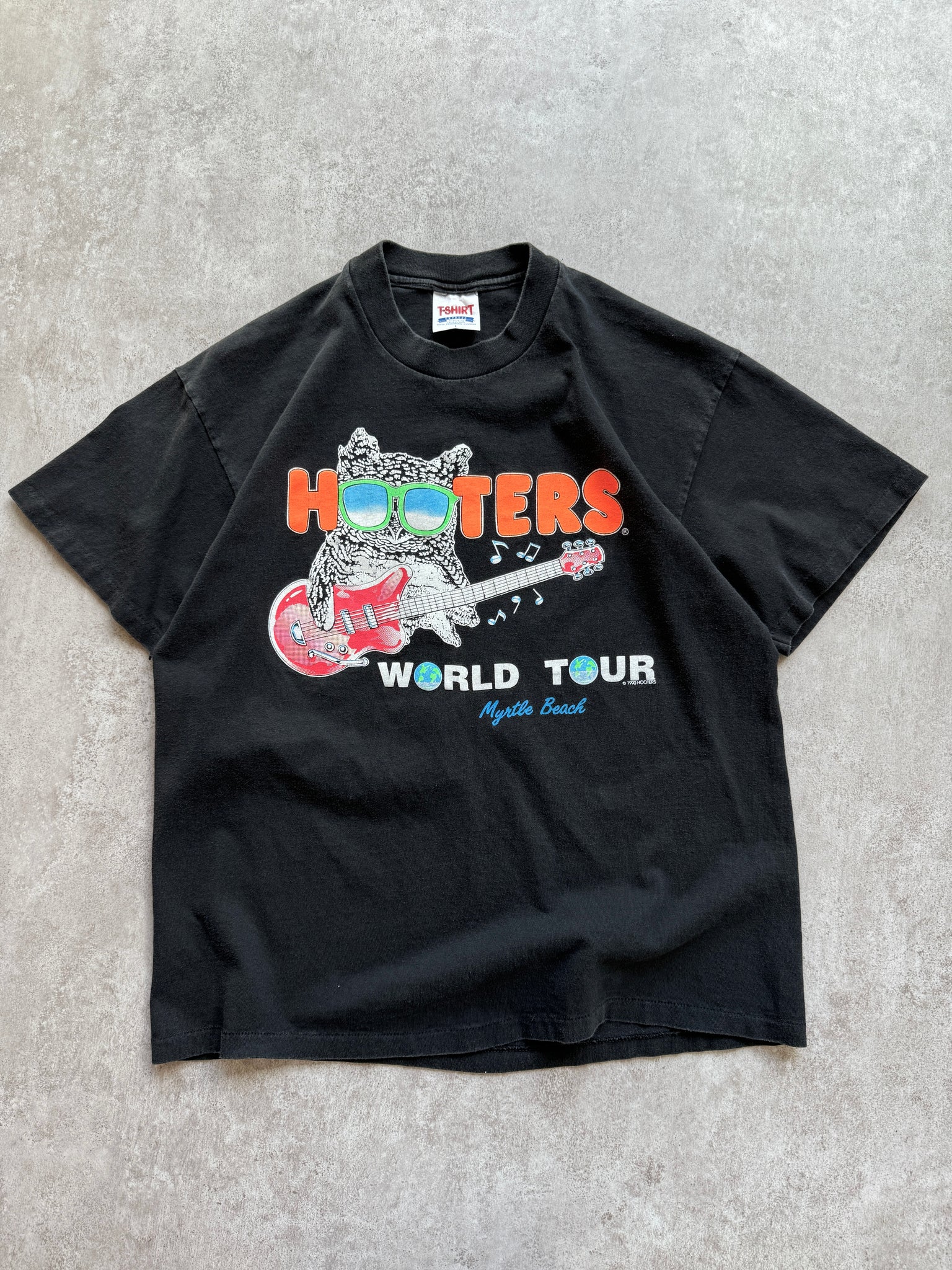 Vintage Hooters World Tour T'Shirt (L)