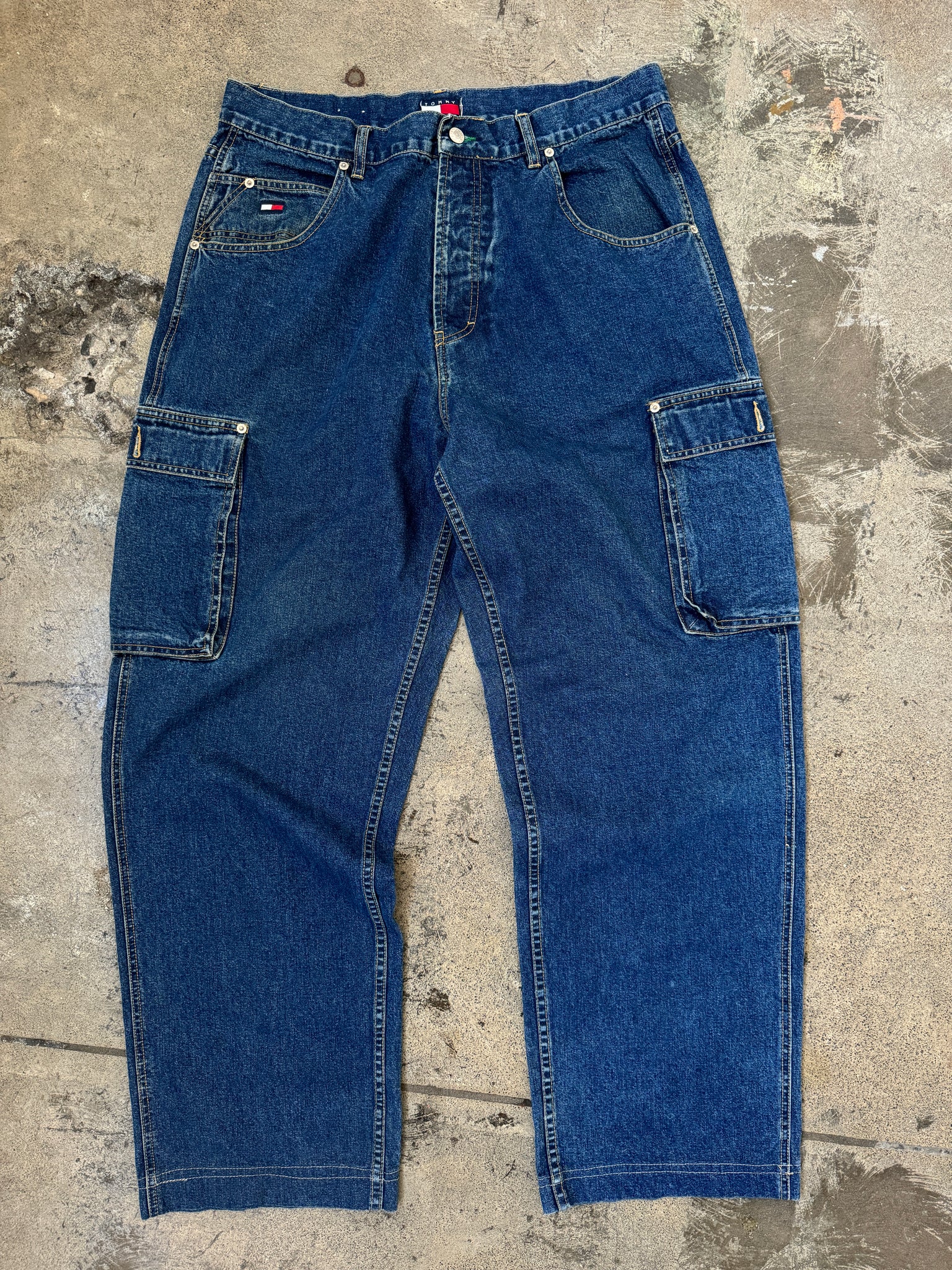 Vintage Tommy Hilfiger Pocket Jeans (36)