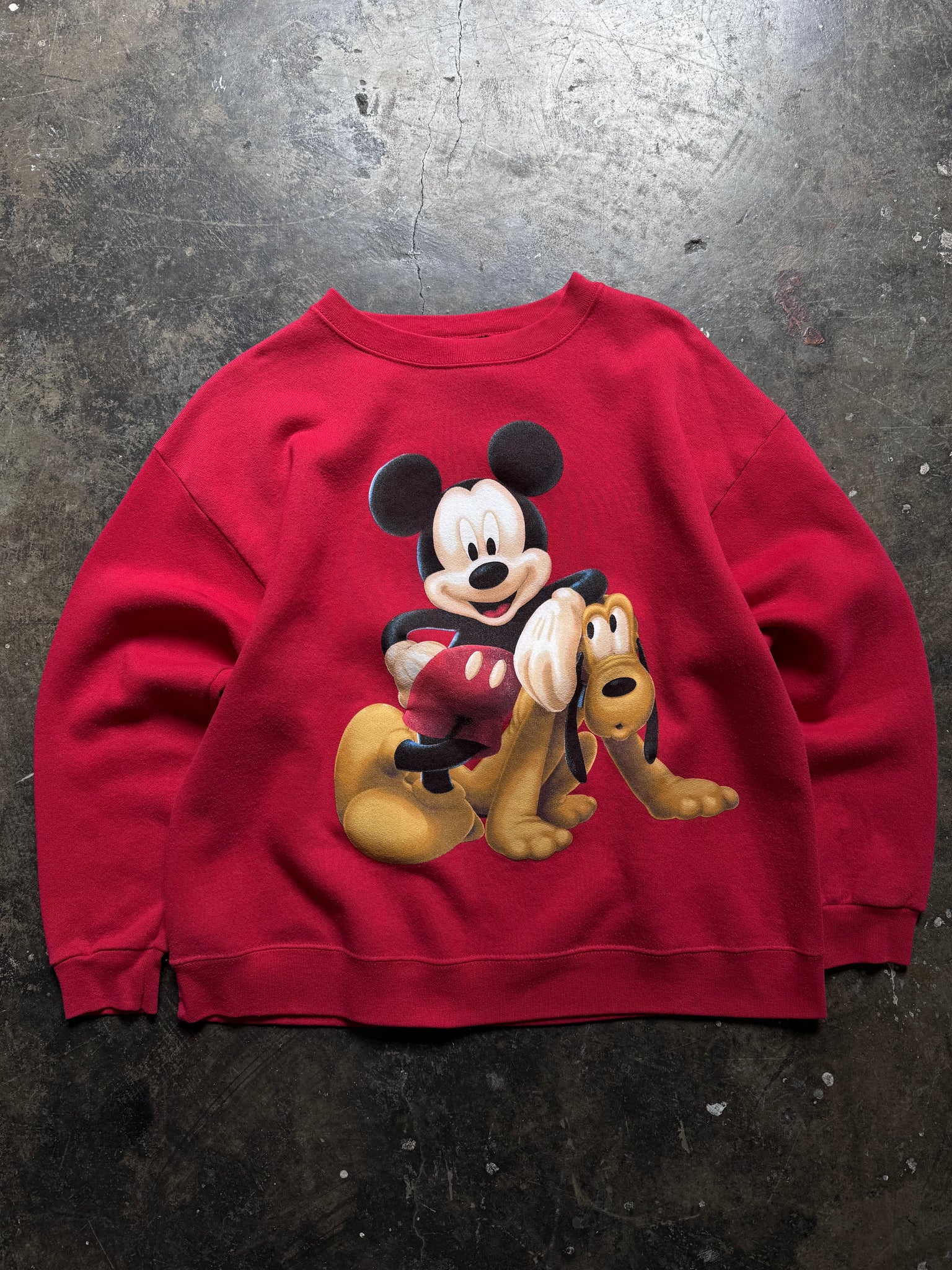 Vintage Mickey Mouse Sweatshirt (M/L)