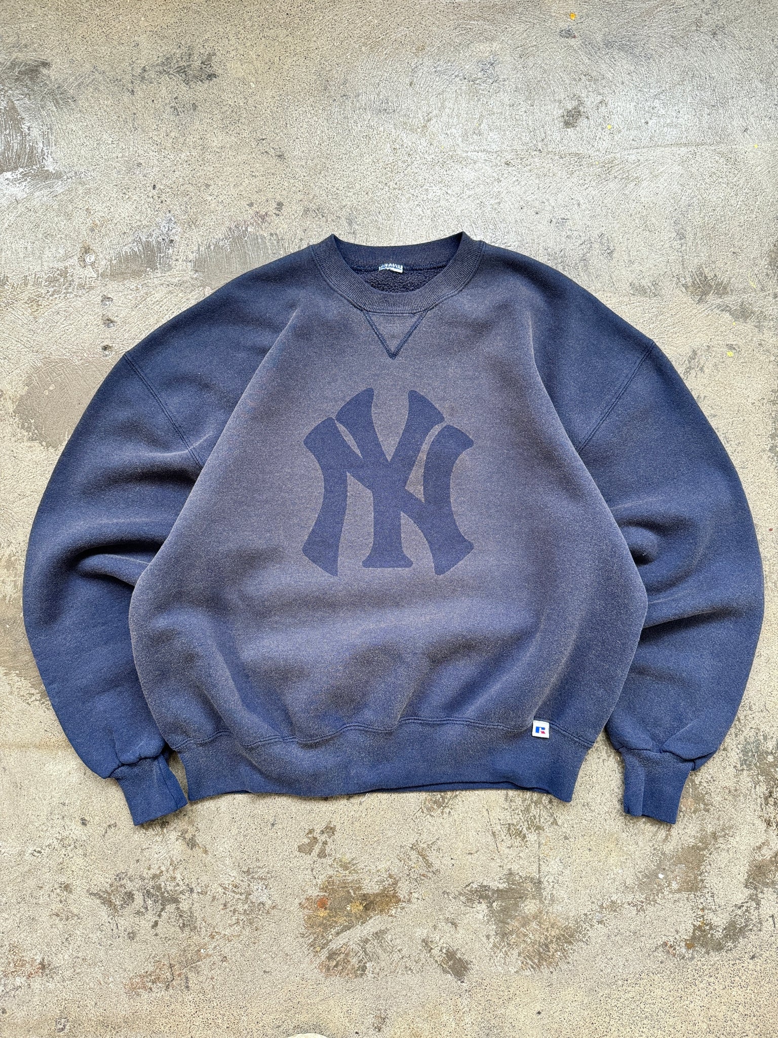 Vintage New York Sun Faded Russell Athletics Sweatshirt (L)