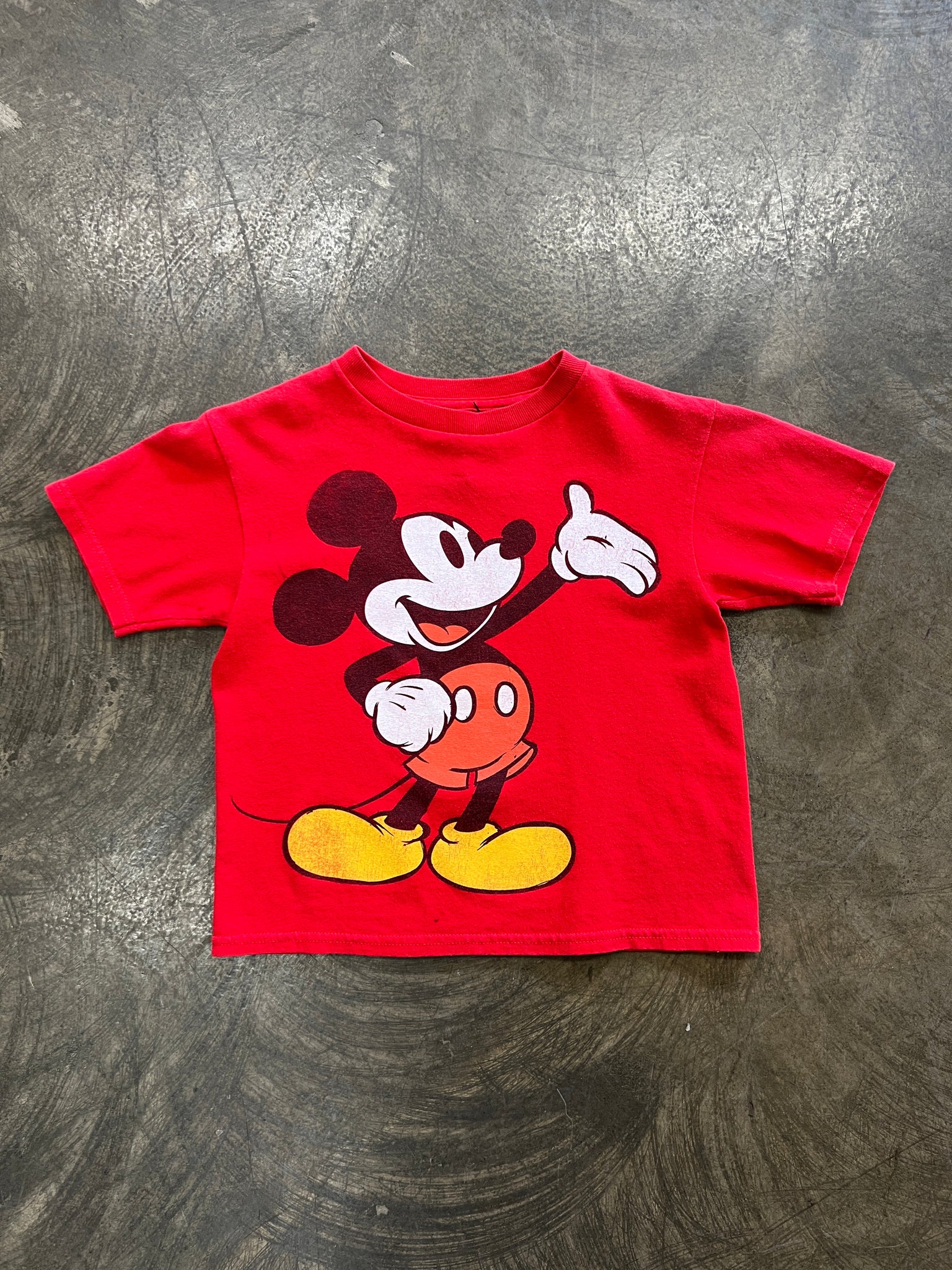 Vintage Mickey Mouse Baby Tee (XS)