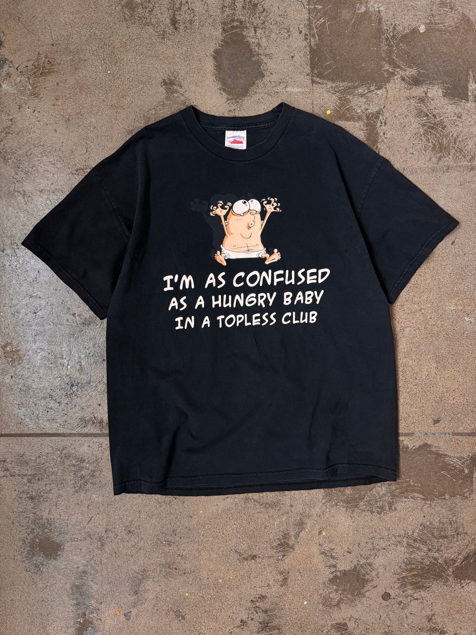 Vintage Confused Baby T'Shirt (L)
