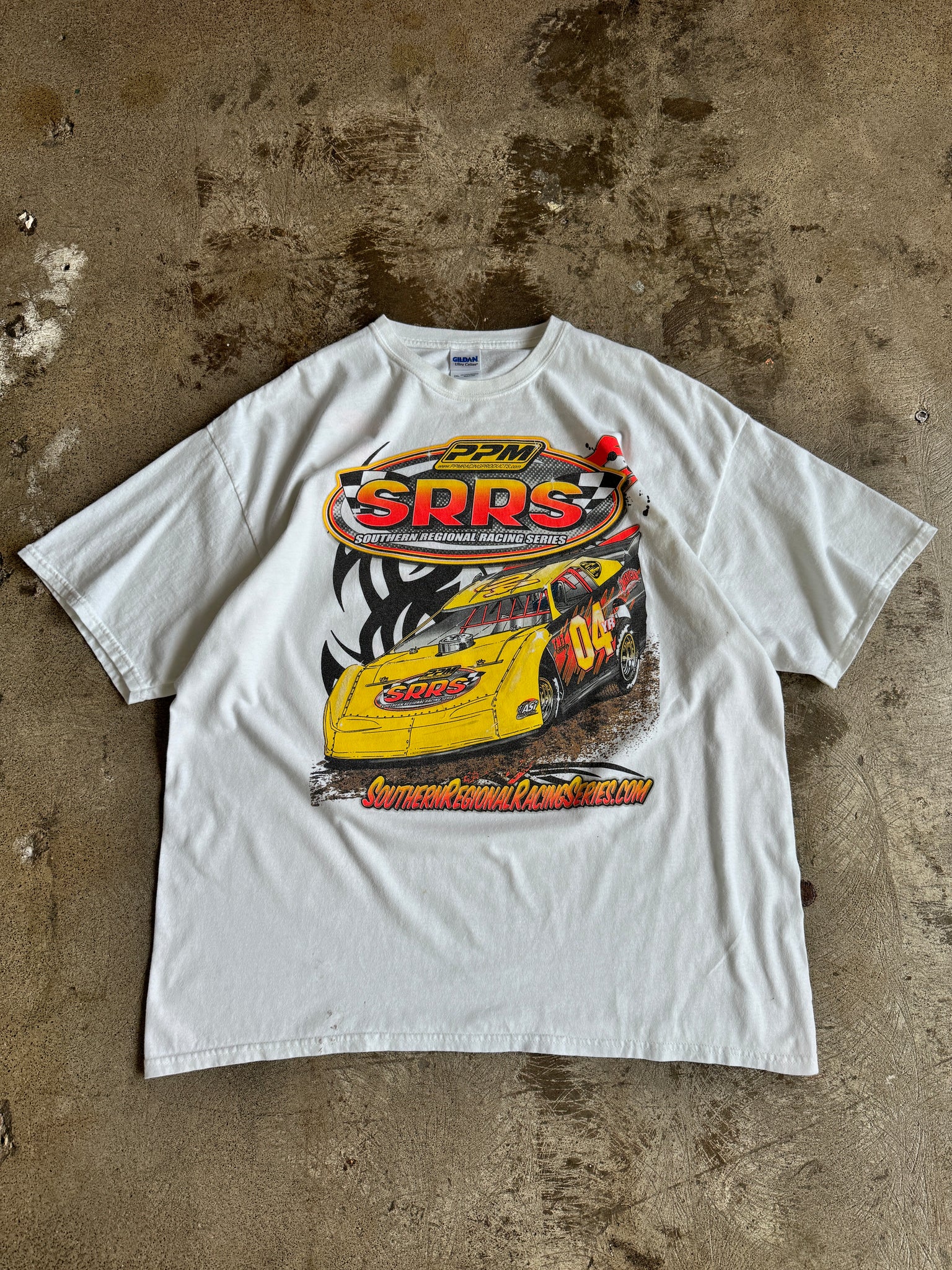 Vintage Racing Car T'Shirt (XXL)