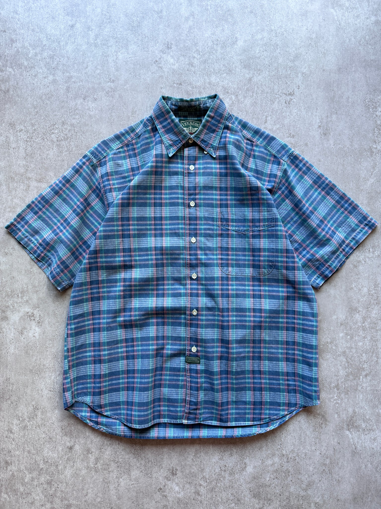 Vintage Dockers Button Up Shirt (L)